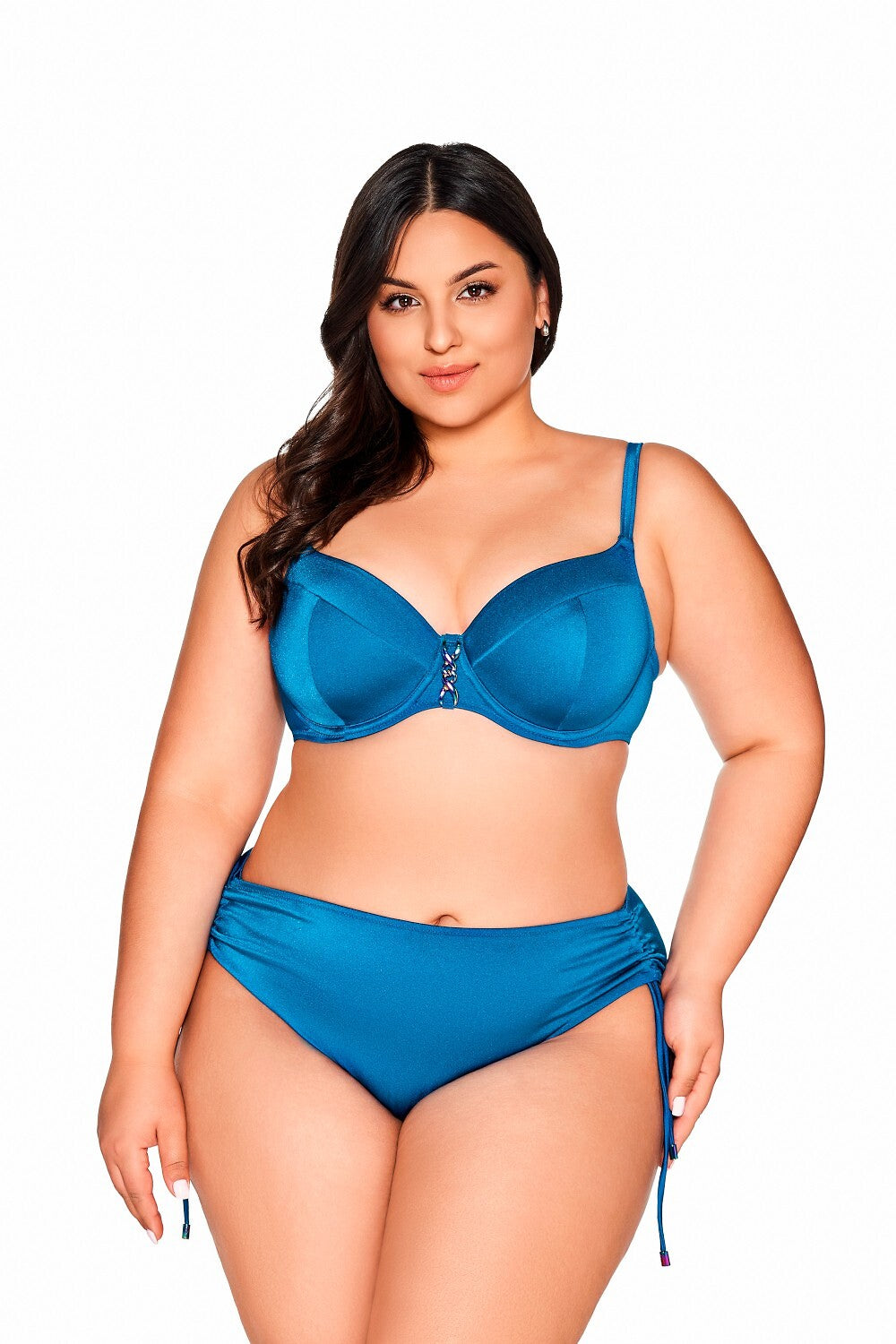 Reggiseno bikini full cup - azure