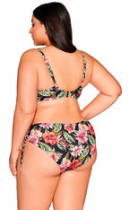 Reggiseno bikini full cup - floral