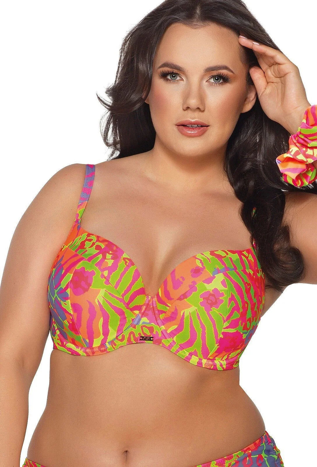 Reggiseno bikini full cup - fluo