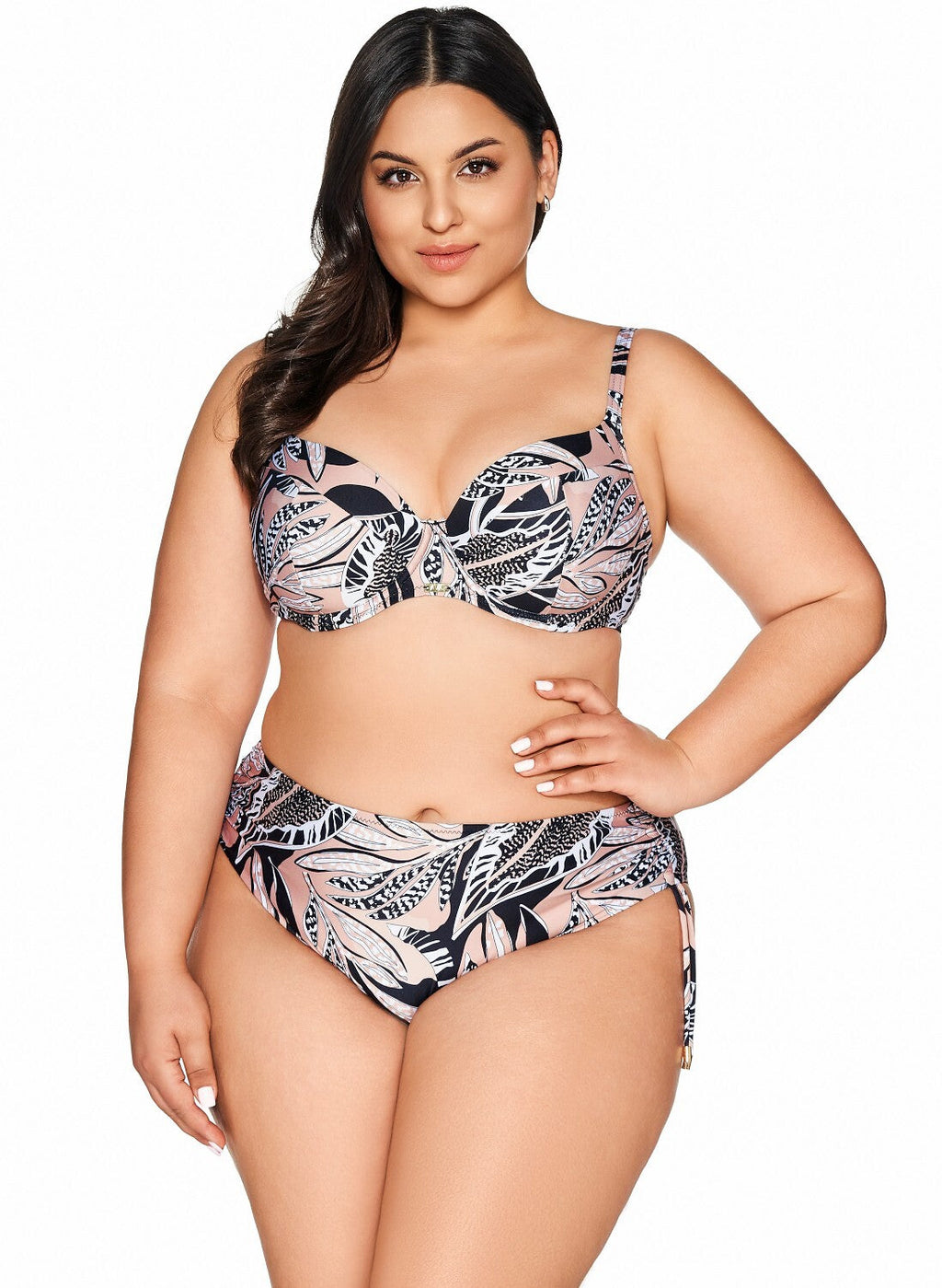 Reggiseno bikini full cup latte