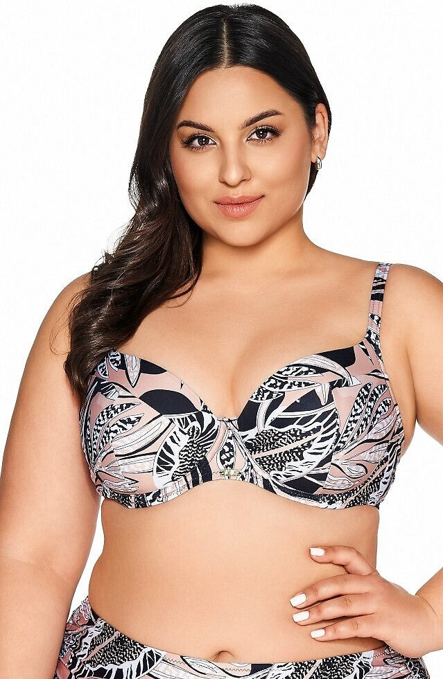 Reggiseno bikini full cup latte