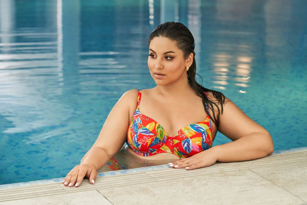 Reggiseno bikini full cup - vivid orange