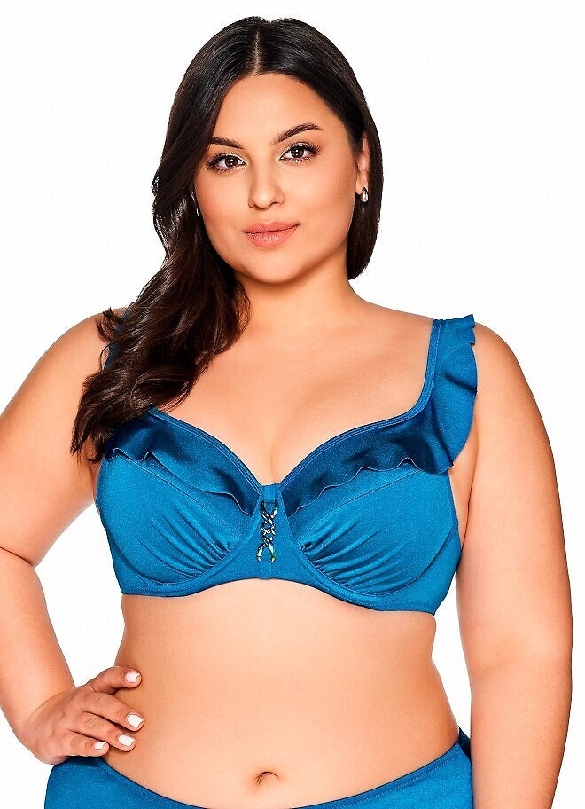 Reggiseno bikini soft - azure
