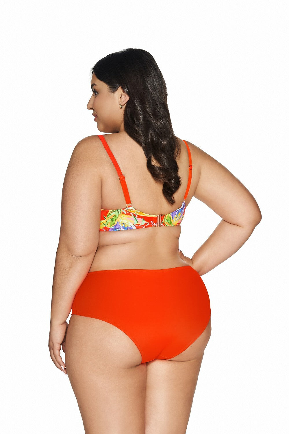 Reggiseno bikini soft con ferretto - vivid orange
