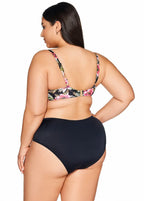 Reggiseno bikini soft con ferretto - floral