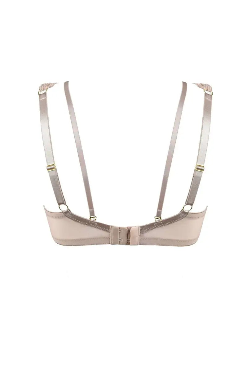 Reggiseno bralette in pizzo - jasmin - cappuccino