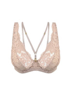 Reggiseno bralette in pizzo - jasmin - cappuccino