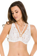 Reggiseno bralette in pizzo - jasmin - ecru