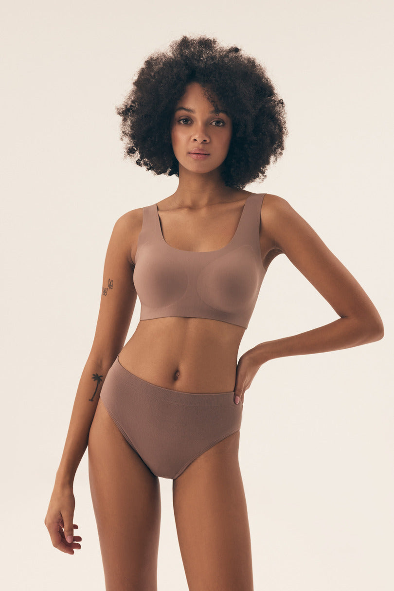 Reggiseno bralette senza cuciture - skin - bird - senza