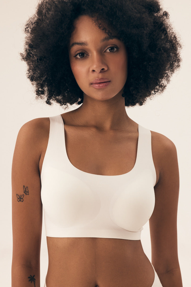 Reggiseno bralette senza cuciture skin bird senza ferretto
