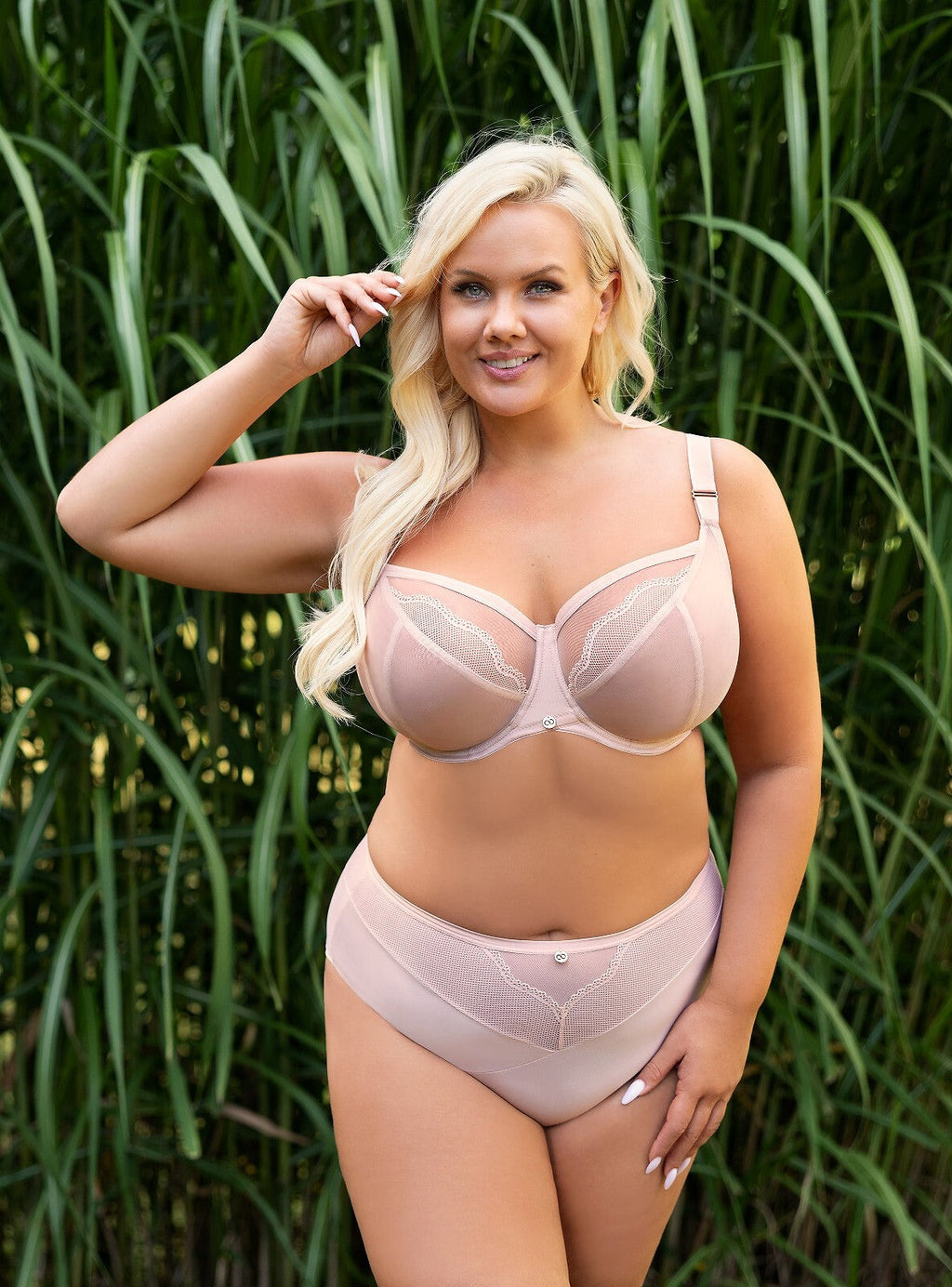 Reggiseno con ferretto non imbottito ida beige