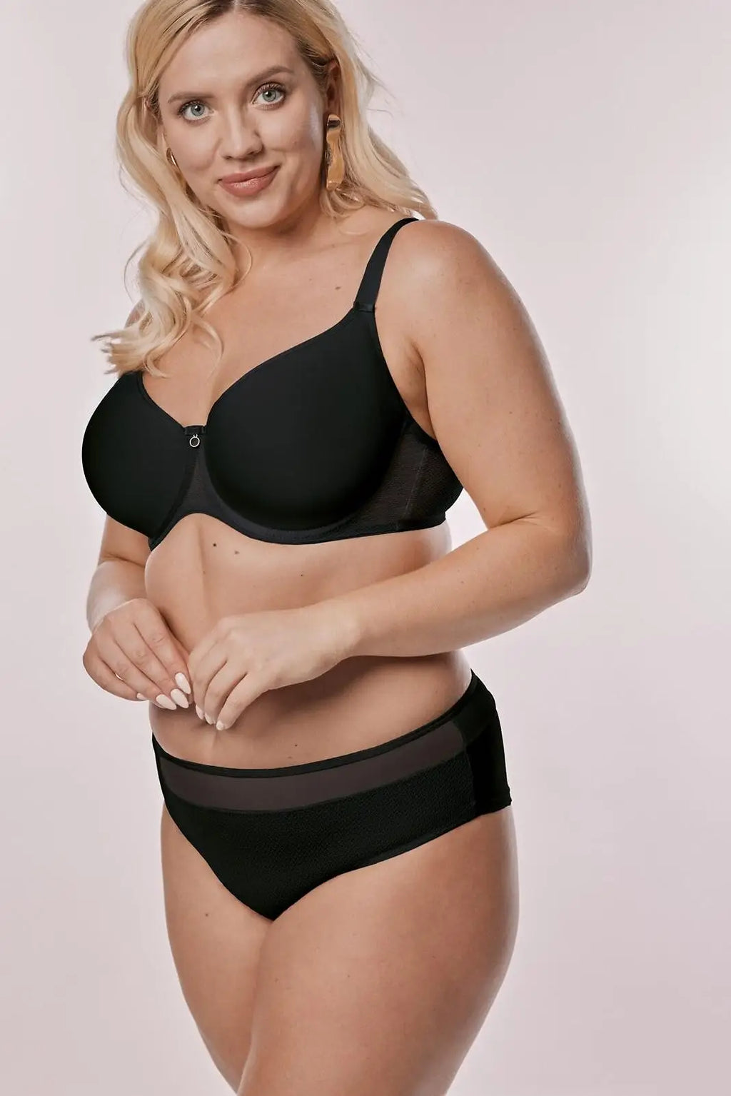 Reggiseno coppe spacer - celine - nero