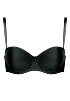 Reggiseno a fascia push up - ewa - nero