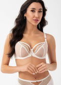 Reggiseno con ferretto non imbottito - ida - ecru