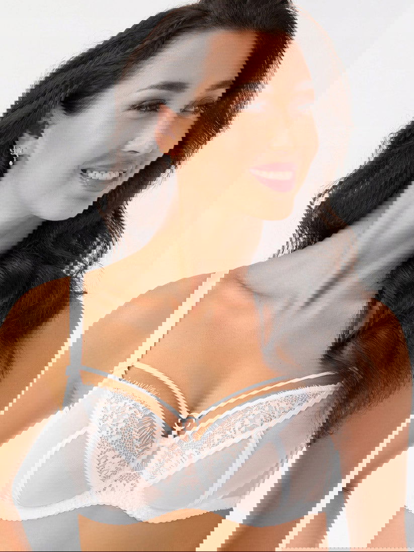 Reggiseno con ferretto non imbottito - paradise - bianco