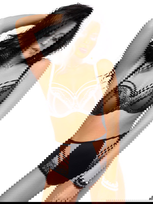 Reggiseno con ferretto non imbottito - paradise - nero