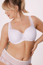 Reggiseno ful cup in pizzo - laura - bianco