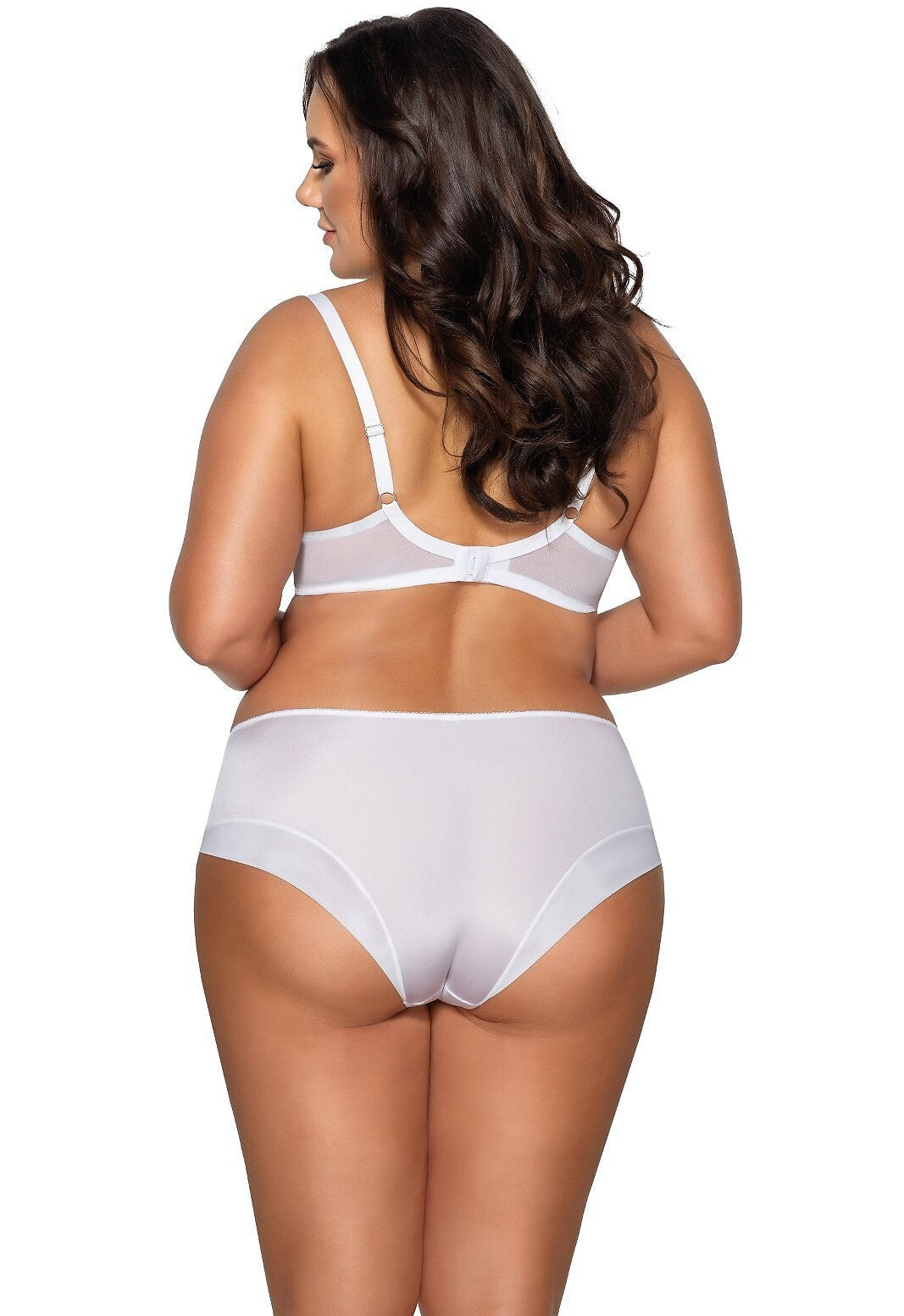 Reggiseno non imbottito con ferretto - azalea - bianco