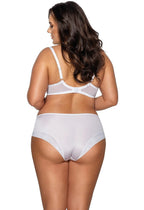 Reggiseno non imbottito con ferretto - azalea - bianco