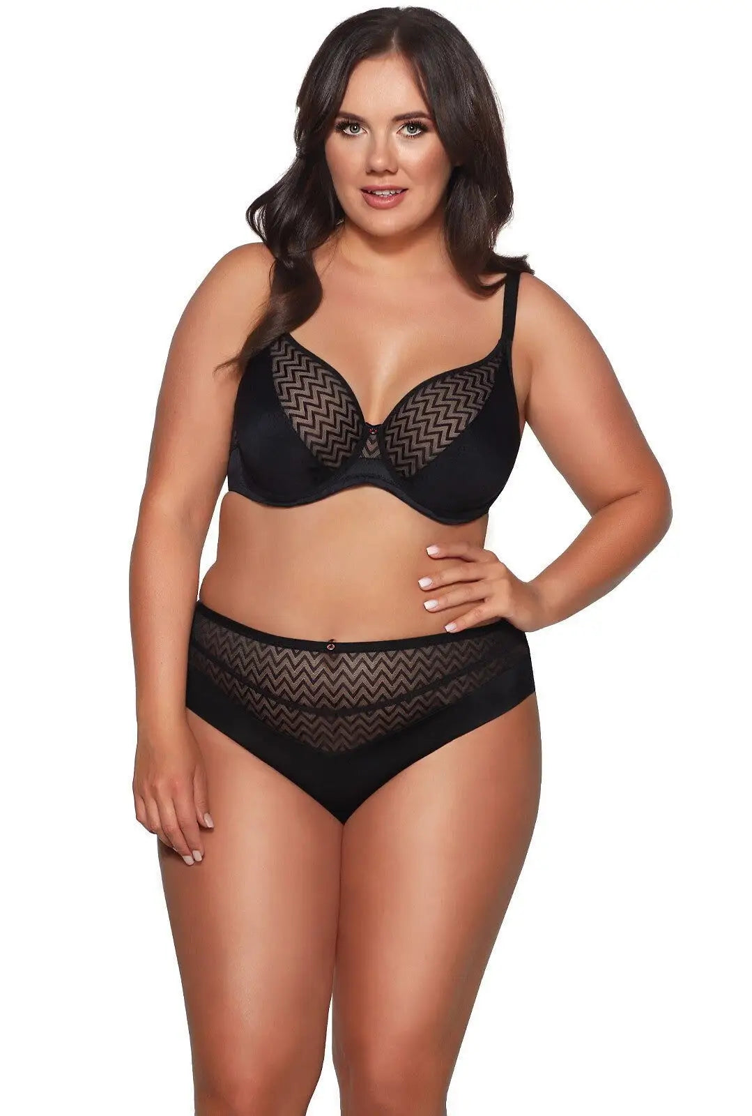 Reggiseno non imbottito - grace maxi - nero - 2103