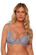 Reggiseno non imbottito in pizzo - coppe differenziate