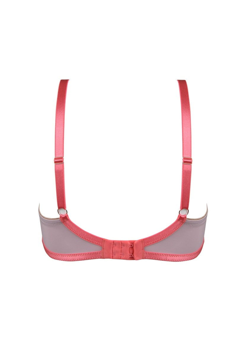 Reggiseno morbido con ricami sunset soft