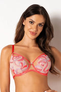 Reggiseno morbido con ricami - sunset soft