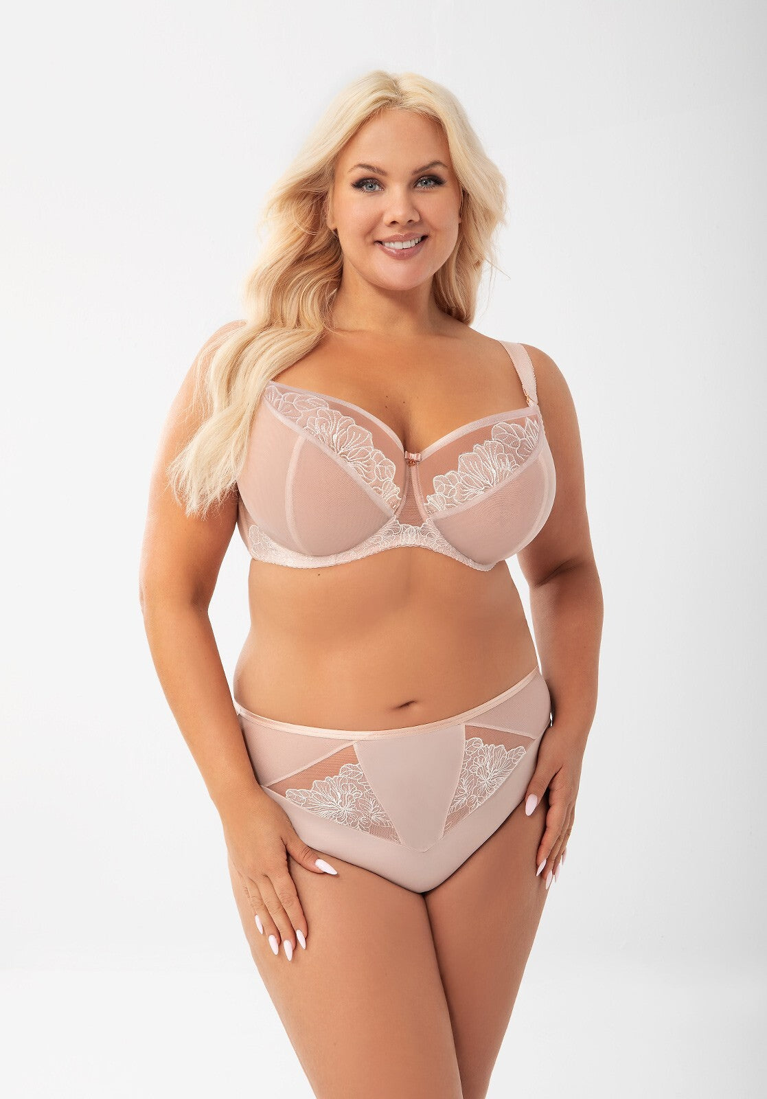 Reggiseno non imbottito con ferretto daniela beige