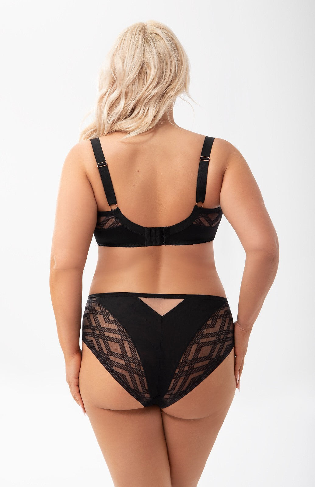 Reggiseno non imbottito con ferretto estelle nero