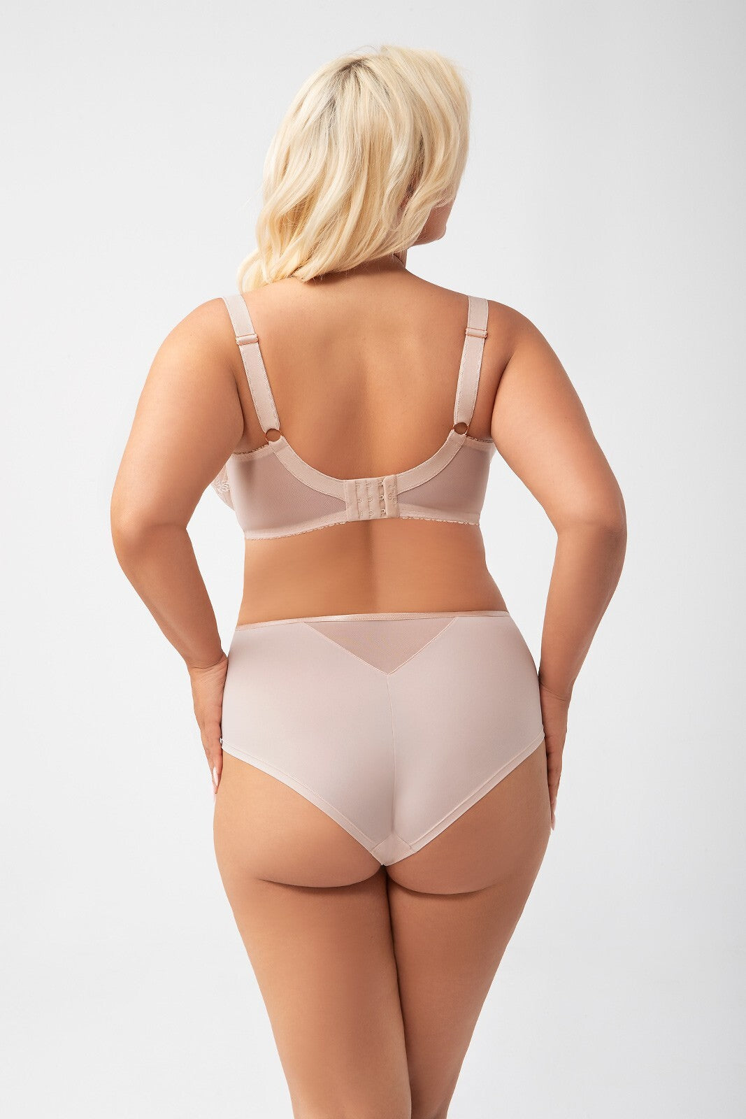 Reggiseno non imbottito in pizzo adore beige