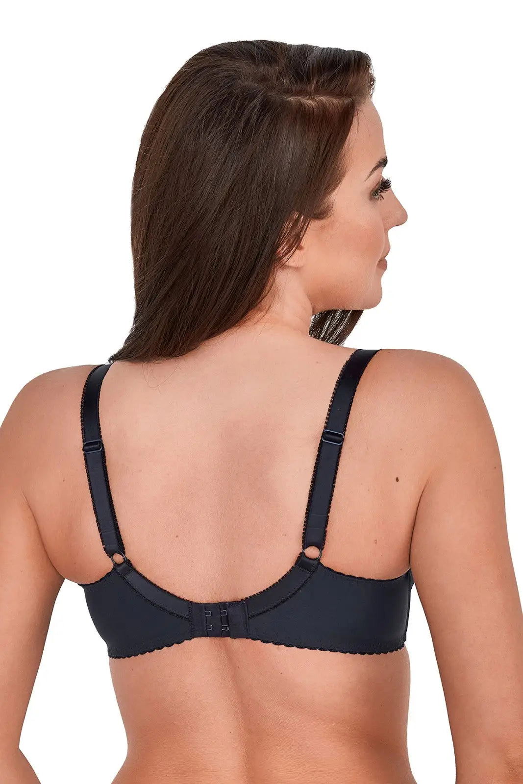 Reggiseno non imbottito in pizzo con ferretto venere blu