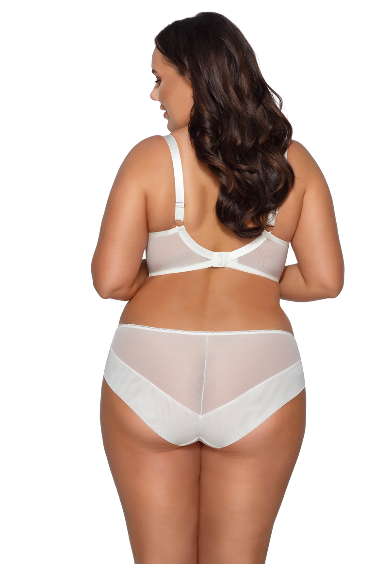 Reggiseno semi soft con ferretto evangeline bianco