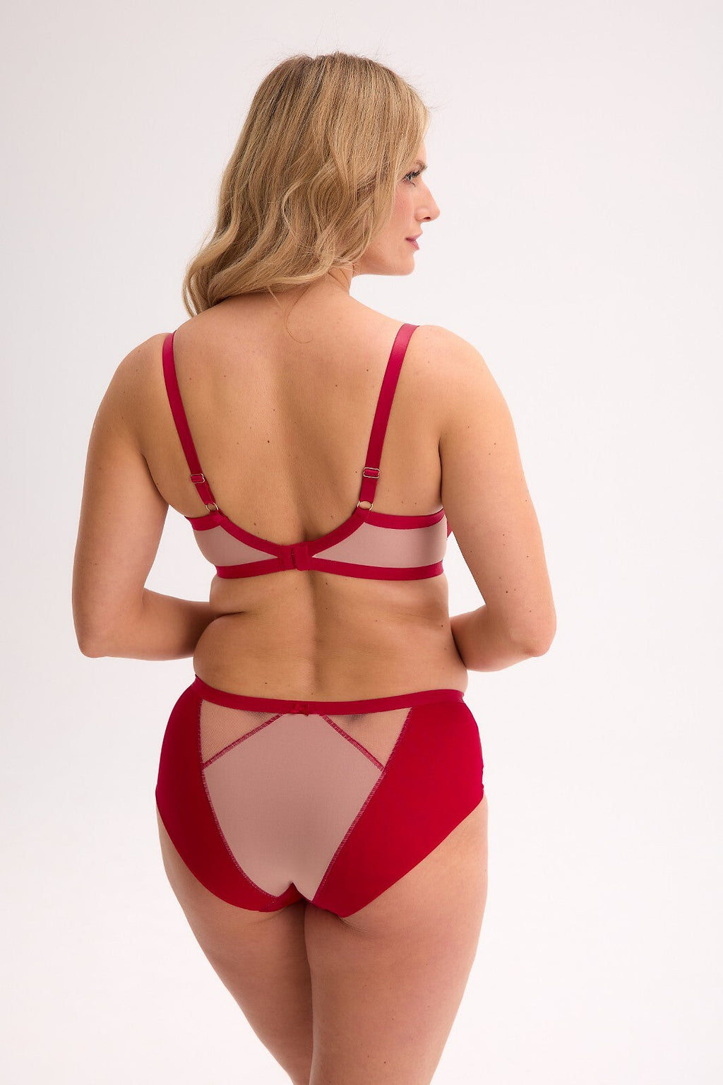 Reggiseno semi–soft con ferretto in pizzo aina frida
