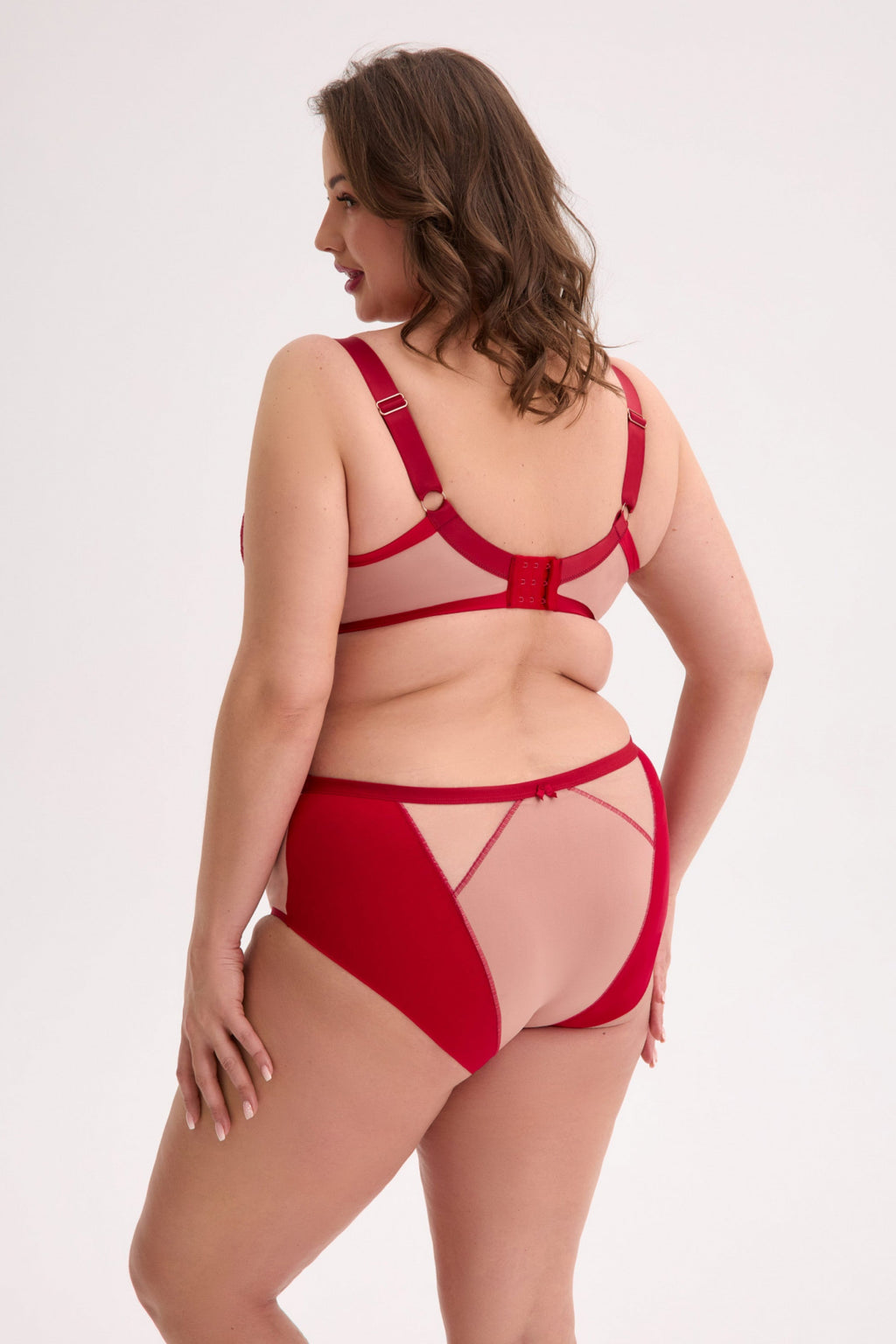 Reggiseno semi–soft con ferretto in pizzo aina frida
