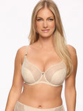 Reggiseno semi soft con ferretto - sabina - beige
