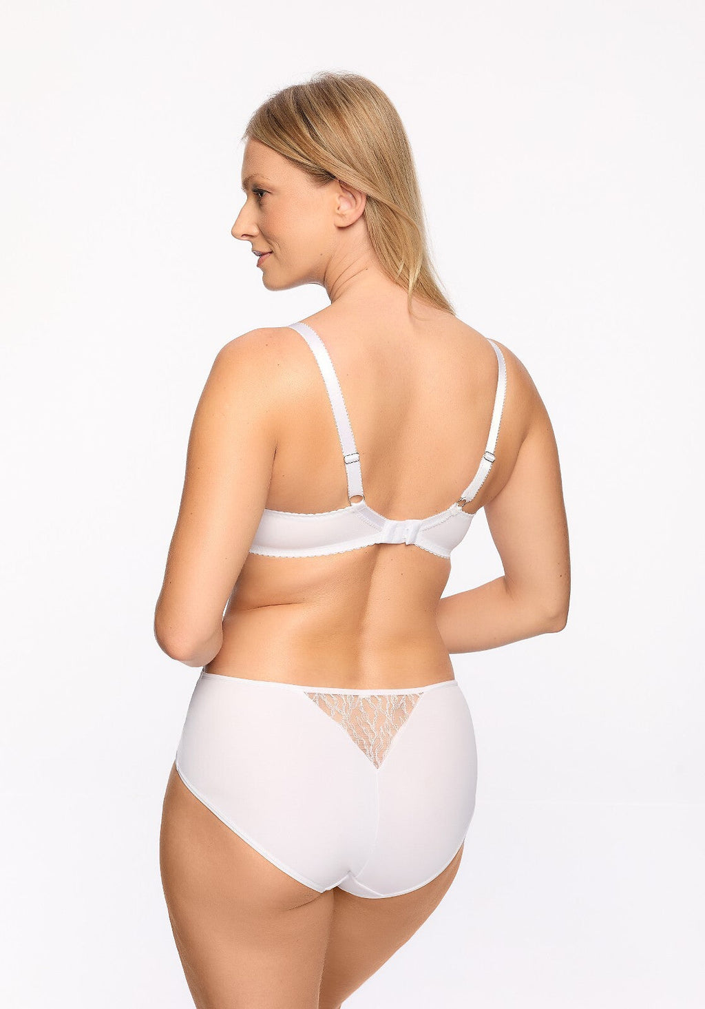 Reggiseno semi soft con ferretto - sabina - bianco
