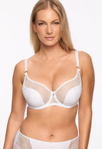 Reggiseno semi soft con ferretto - sabina - bianco
