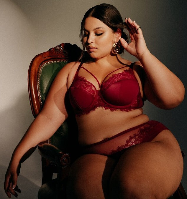 Reggiseno semi soft in pizzo chianti