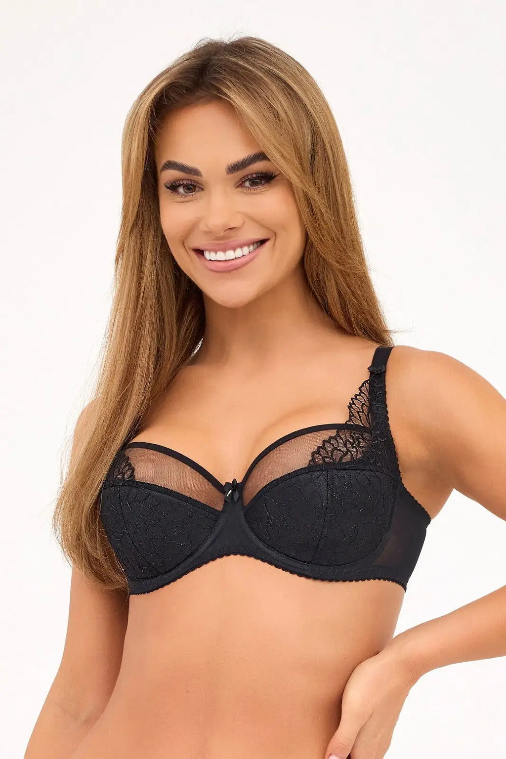 Reggiseno semi soft - maja - nero