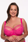 Reggiseno semi-soft maxi con ferretto - venere - fucsia