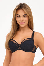 Reggiseno semi soft in pizzo con ferretto - elin camilla