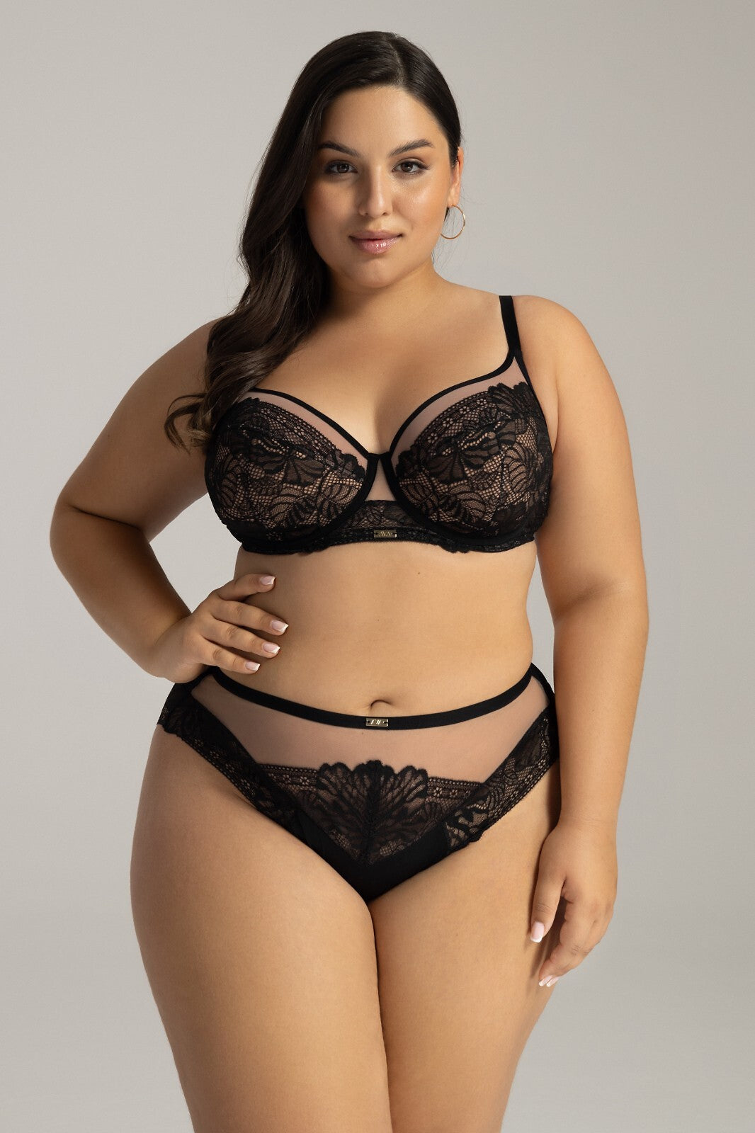 Reggiseno semi soft in pizzo - madrid