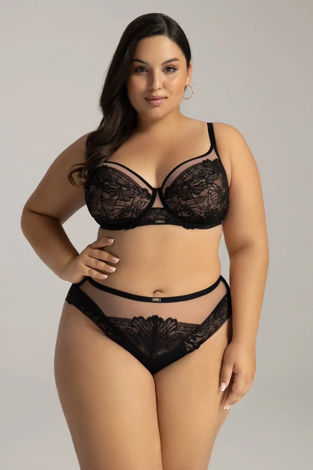 Reggiseno semi soft in pizzo - madrid