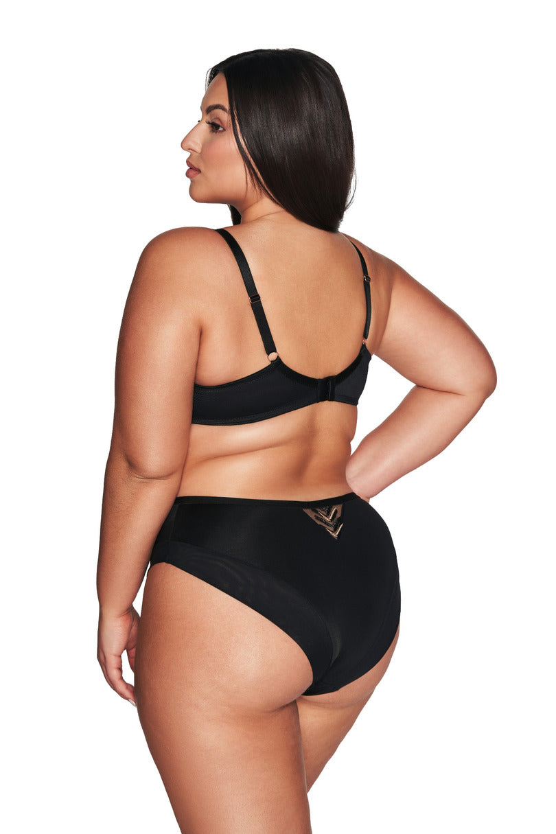 Reggiseno senza imbottitura a costruzione bralette glamour