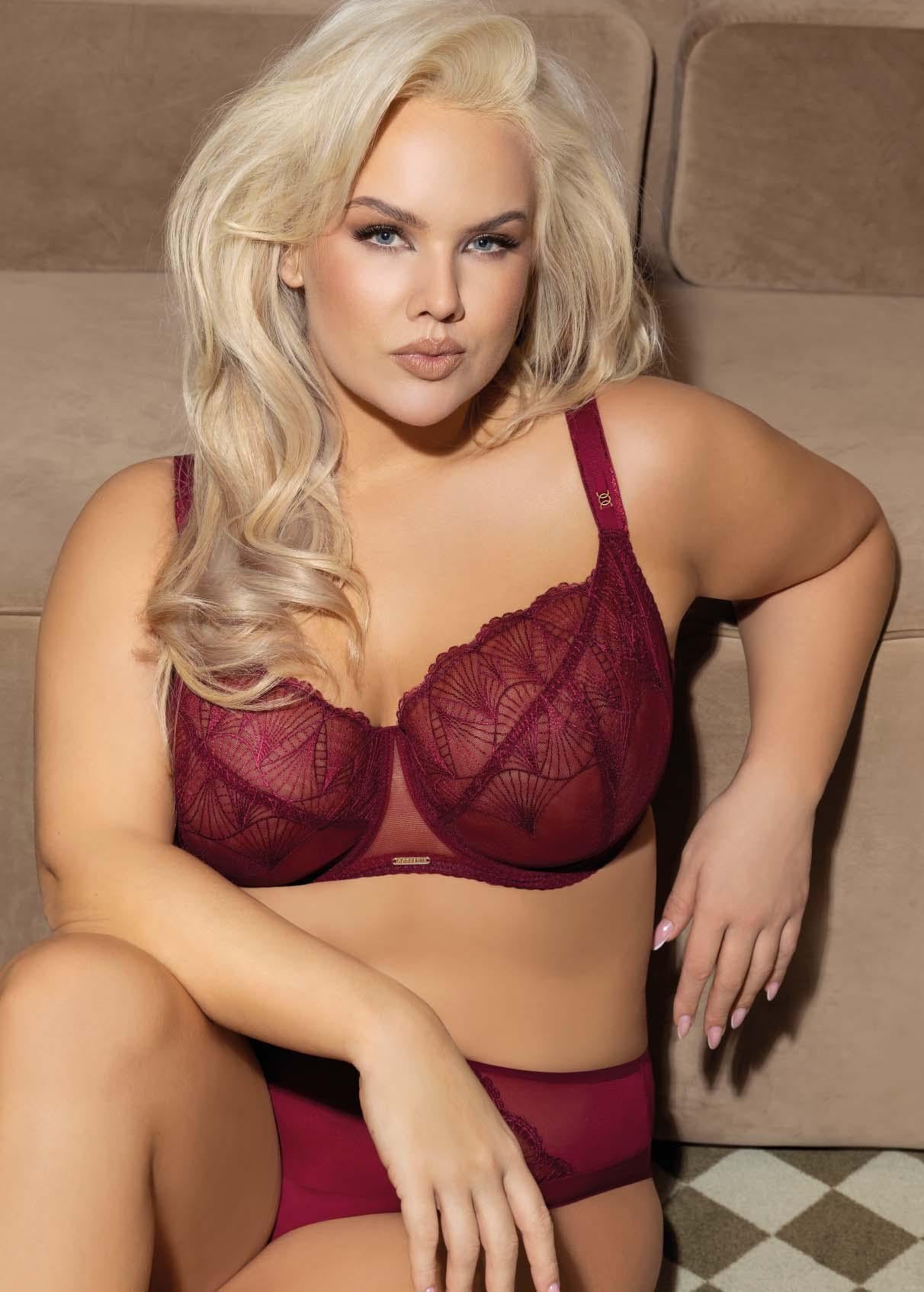 Reggiseno sfoderato a 3 parti per seni medi e grandi | mila