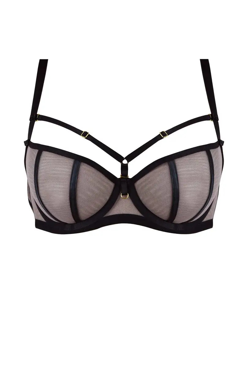 Reggiseno soft a balconcino con ferretto - naked 19120