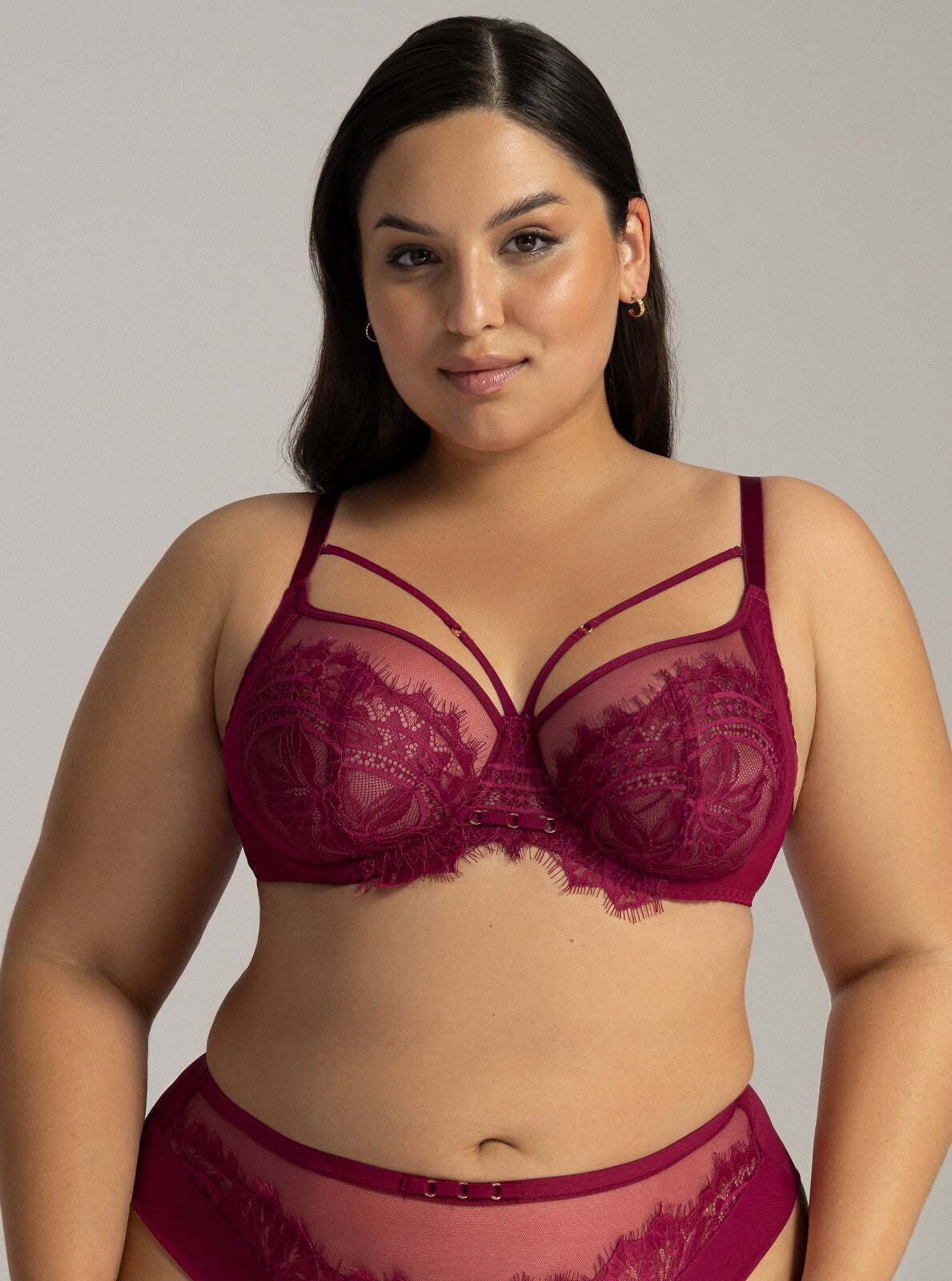 Reggiseno soft con ferretto chianti