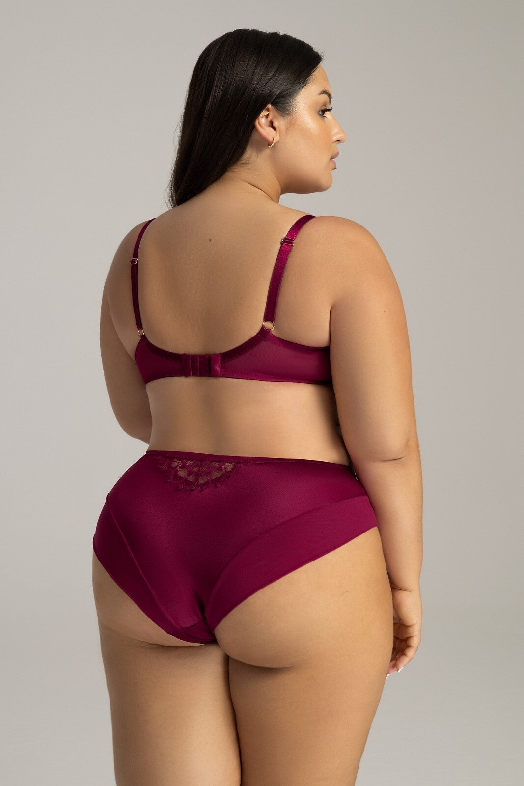 Reggiseno soft con ferretto chianti