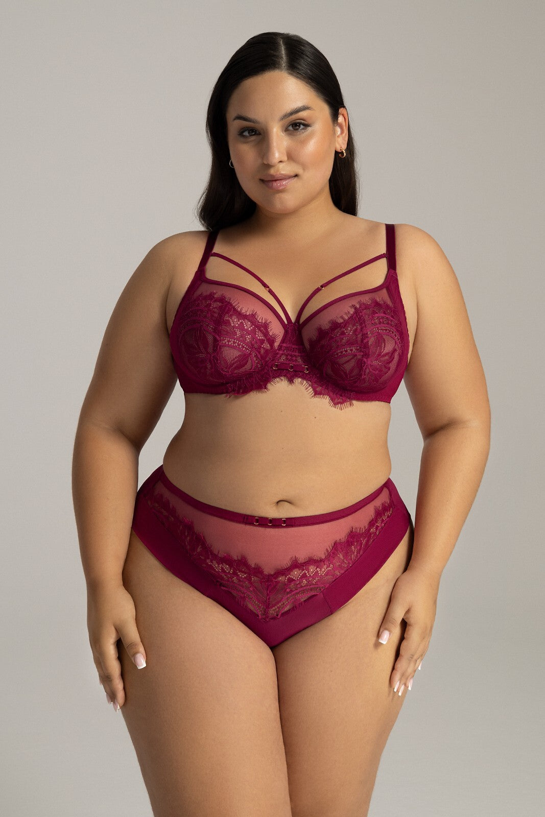 Reggiseno soft con ferretto chianti