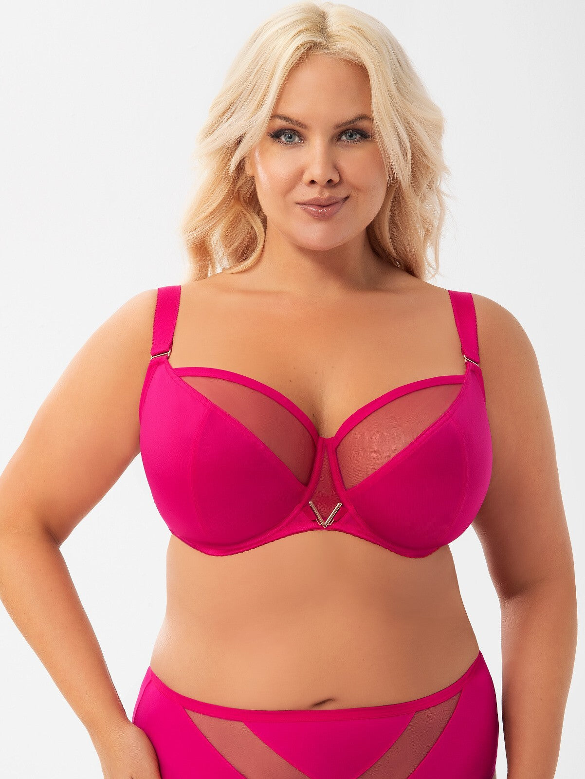 Reggiseno soft con ferretto vicky fucsia